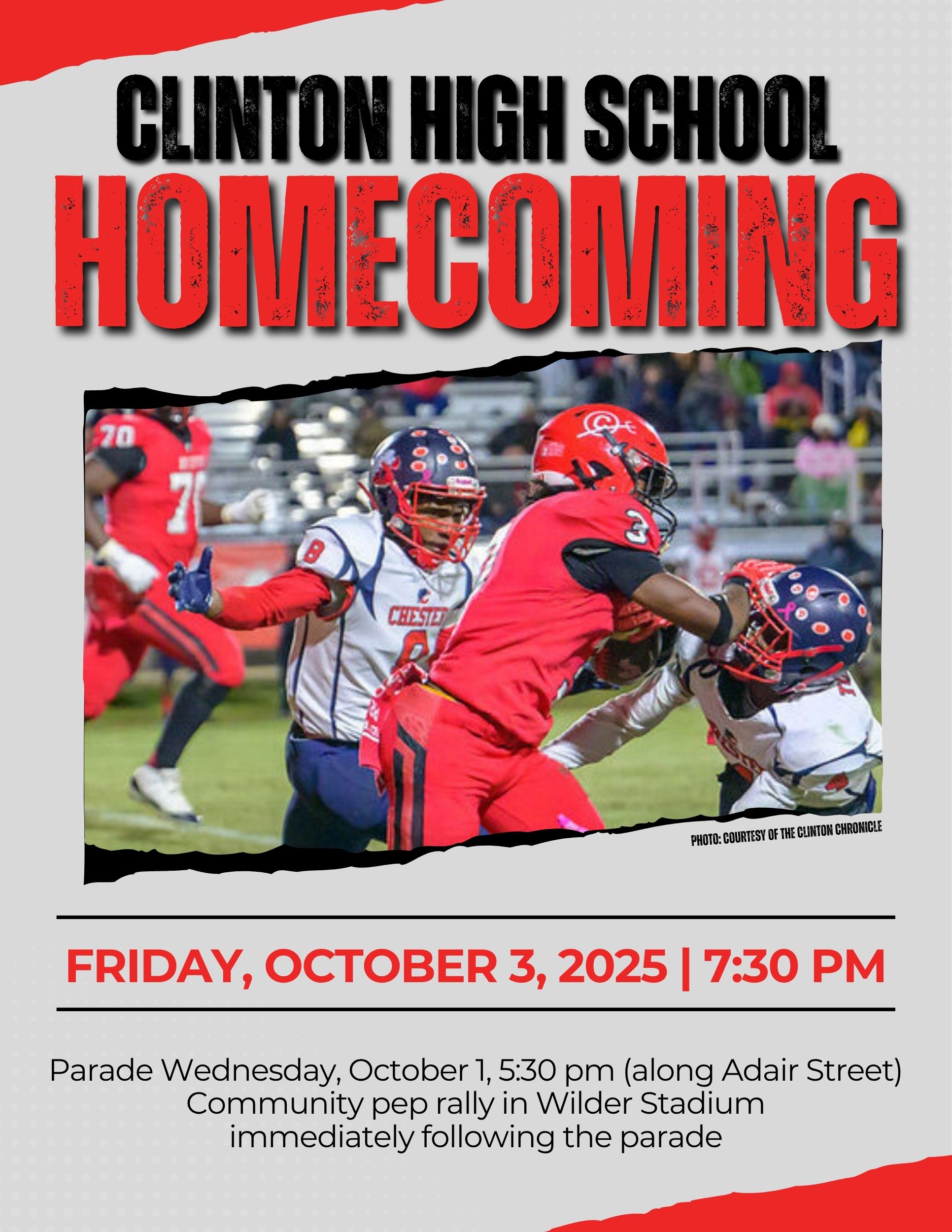 Homecoming flyer